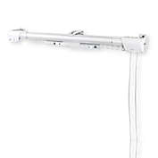 Rod Desyne 30 to 48-Inch Center Open Traverse Curtain Rod in White