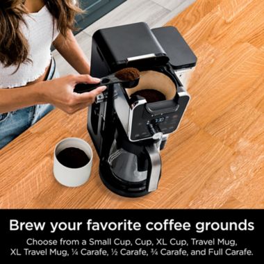 Ninja&reg; CFP201 DualBrew Coffee Maker in Black. View a larger version of this product image.