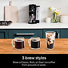 Alternate image 4 for Ninja&reg; CFP201 DualBrew Coffee Maker in Black