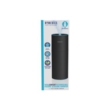 HoMedics&reg; TotalComfort&reg; Portable Ultrasonic Humidifier in Black. View a larger version of this product image.