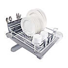 Alternate image 10 for Squared Away&trade; 3-Piece Aluminum Dish Rack Set