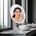 Alternate image 9 for Sharper Image&reg; LED Fogless Shower Mirror &amp; Speaker with Bluetooth
