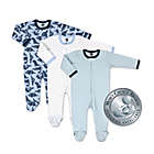 Alternate image 6 for The Peanutshell&trade; Size 3M 3-Pack Dinos and Dots Footies