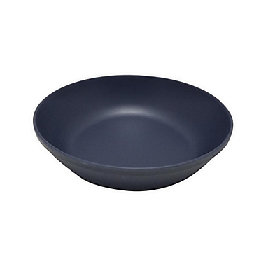 Our Table&trade; Melamine Stackable Salad Bowl in Blue. View a larger version of this product image.