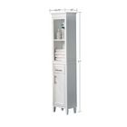 Alternate image 4 for Everhome&trade; Cora 4-Shelf Bath Cabinet/Shelf Tower in White