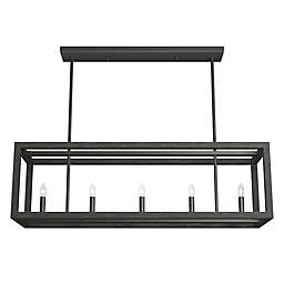 Hunter® Squire Manor 5-Light Linear Chandelier
