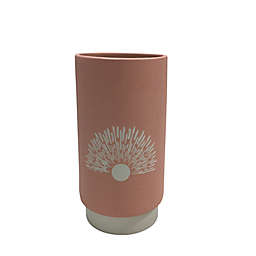 Wild Sage™ 12-Inch Sunburst Stoneware Vase in Matte Pink