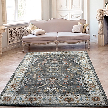 United Weavers Volos Hera 7&#39;10 x 10&#39;6 Area Rug in Grey. View a larger version of this product image.