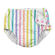 i play.&reg; by green sprouts&reg; Snap Reusable Swim Diaper in Rainbow Stripe