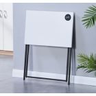 Alternate image 5 for Simply Essential&trade; Folding Desk with Qi Charger in White/Black