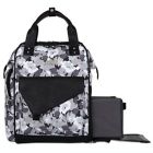 Alternate image 1 for Baby Brezza&reg; Lucia Caddy Tray Diaper Bag in Black/White