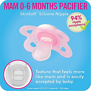 Premium Comfort And Oral Care Perfect Night Collection Mam Glow In The Dark Pacifiers Girl Best Pacifier For Breastfed Babies Baby Pacifier 16+ Months 2,Count