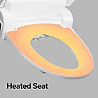 Alternate image 3 for SmartBidet Electric Bidet Seat for Elongated Toilets in White