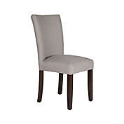 HomePop&trade; Classic Parsons Textured Dining Chair in Light Grey
