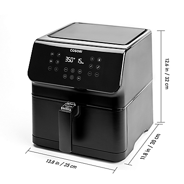 Cosori Premium 5.8 qt. Air Fryer in Black. View a larger version of this product image.