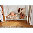 Alternate image 5 for Squared Away&trade; 2-Tier Garment Rack with Storage Base in Blond/Coconut Milk