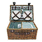 Alternate image 3 for Bee &amp; Willow&trade; Picnic Basket with Service for 4 in Grey