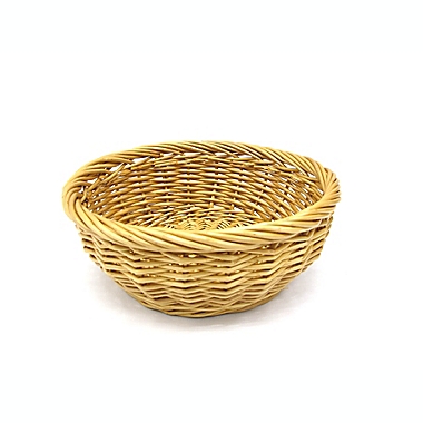 Bee &amp; Willow&trade; Round Willow Bread Basket in Natural. View a larger version of this product image.