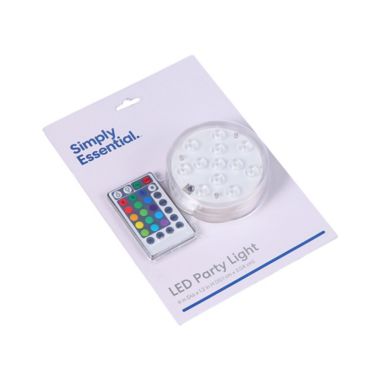 Simply Essential&trade; LED Puck Light with Remote. View a larger version of this product image.