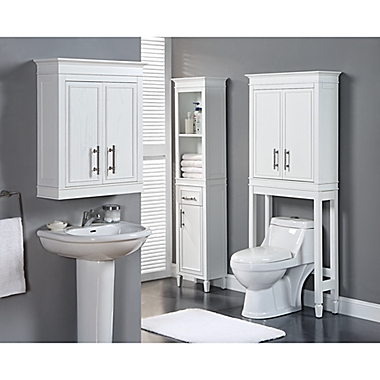 Everhome&trade; Cora Over Toilet Space Saver in White. View a larger version of this product image.