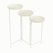 Simply Essential&trade; 3-Tier Foldable Plant Stand in White