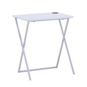 Simply Essential&trade; Folding Desk with Qi Charger