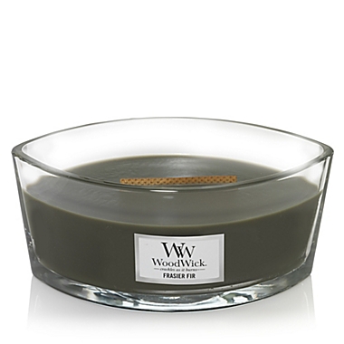 WoodWick&reg; Fraser Fir Oval Jar Candle. View a larger version of this product image.