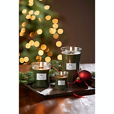 WoodWick&reg; Fraser Fir Oval Jar Candle. View a larger version of this product image.