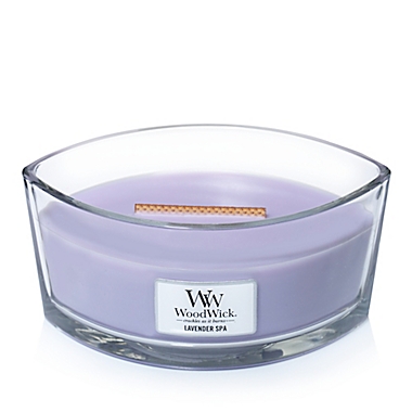 WoodWick&reg; Lavender Spa Large Candle. View a larger version of this product image.