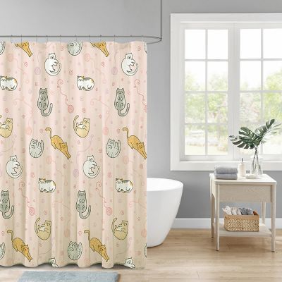 Cats Shower Curtain Curtains, Shower Curtains With Cats On Them
