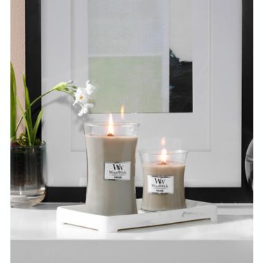 WoodWick&reg; Fireside  21.5 oz. Hourglass Candle. View a larger version of this product image.
