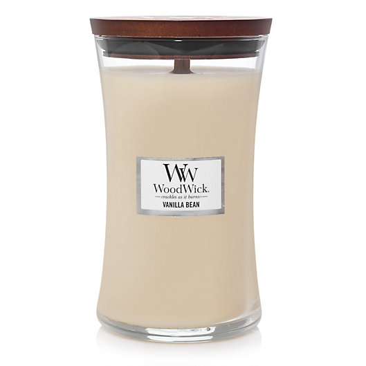 Alternate image 1 for WoodWick® Vanilla Bean 22-Ounce Jar Candle