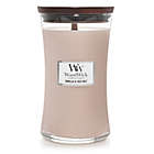 Alternate image 2 for WoodWick&reg; Vanilla &amp; Sea Salt Large Hourglass Jar Candle