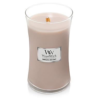 Wood Wick Candle 9.7oz Pumpkin Butter  Crackle Candle Retired For Season Scent 