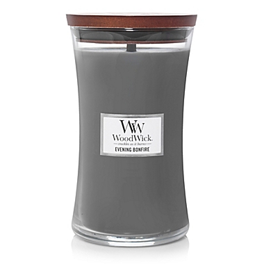 Woodwick&reg; Evening Bonfire  21.5 oz. Hourglass Candle. View a larger version of this product image.