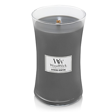 Woodwick&reg; Evening Bonfire  21.5 oz. Hourglass Candle. View a larger version of this product image.