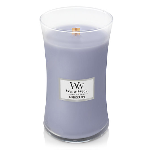 Alternate image 1 for WoodWick® Lavender Spa 22 oz. Jar Candle
