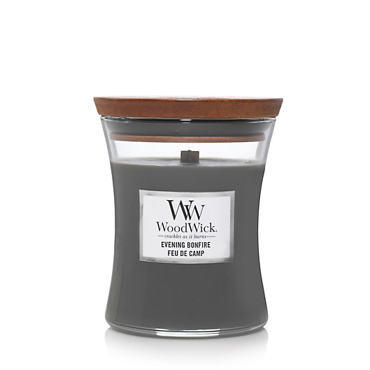 Alternate image 1 for Woodwick® Evening Bonfire 10 oz. Jar Candle