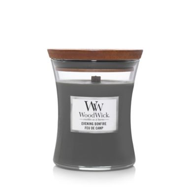 Woodwick&reg; Evening Bonfire 10 oz. Jar Candle. View a larger version of this product image.
