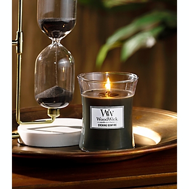 Woodwick&reg; Evening Bonfire 10 oz. Jar Candle. View a larger version of this product image.