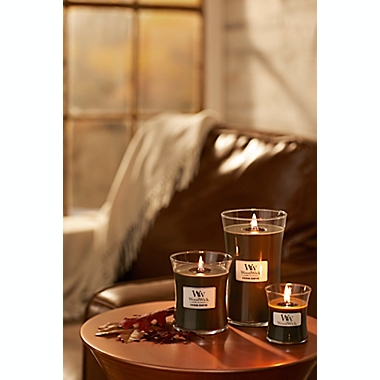 Woodwick&reg; Evening Bonfire 10 oz. Jar Candle. View a larger version of this product image.