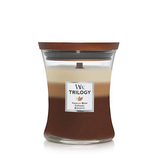 Alternate image 1 for WoodWick® Trilogy Café Sweets 10 oz. Jar Candle
