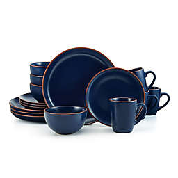 Pfaltzgraff® Hunter 16-Piece Dinnerware Set in Blue