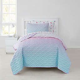 Frank and Lulu™ Bailey 2-Piece Twin Quilt Set in Pink