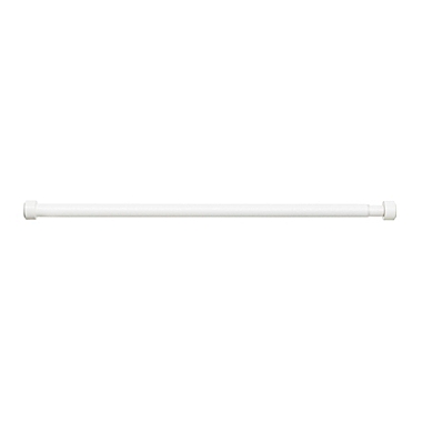 Simply Essential&trade; Cappa 28 to 48-Inch Tension Curtain Rod in White. View a larger version of this product image.