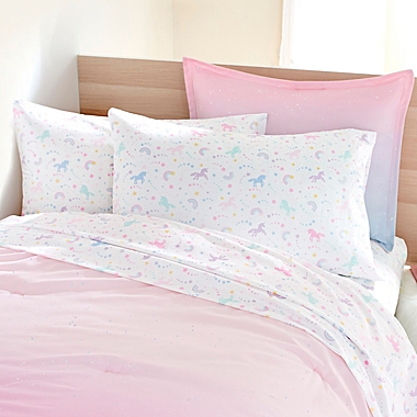 Frank and Lulu&trade; Unicorn Dreams 3-Piece Twin Sheet Set. View a larger version of this product image.