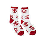 Alternate image 2 for Winter Wonderland Penguin/Snowflakes Socks (Set of 2)