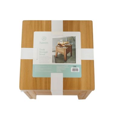 Haven&trade; Storage Stool in Natural. View a larger version of this product image.
