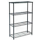 Alternate image 0 for Simply Essential&trade; 4-Tier Heavy Duty Metal Shelving Unit in Black