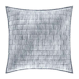 Oscar/Oliver Nils Quilted European Pillow Sham in Blue
